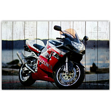 Панно с рисунком мотоцикл Creative Wood Мотоциклы Мотоциклы - Мото 18
